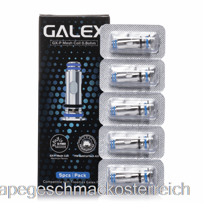 Freemax GX/GX-P Ersatzspulen 0,8 Ohm GX-P Mesh Spulen Vape-Geschmack